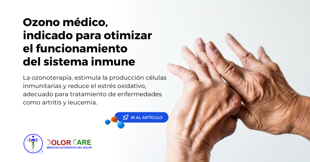 Tratamiento de enfermedad autoinmune con Ozono Medico